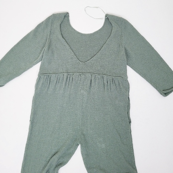 FP Beach Breaking Free Knit Jumpsuit Onepiece olive sage green - Picture 10 of 15